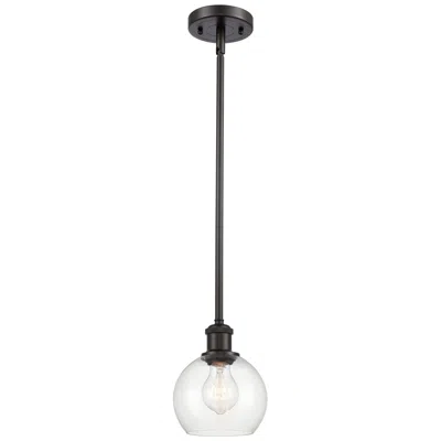 Innovations Lighting Athens 6" Led Mini Pendant - Oil Rubbed Bronze - Clear Shade