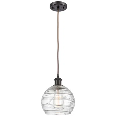 Innovations Lighting Athens Deco Swirl 8" Mini Pendant