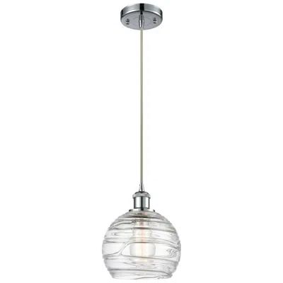 Innovations Lighting Athens Deco Swirl 8" Mini Pendant