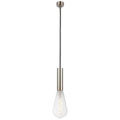 Innovations Lighting Auralume Edison 3.75" Wide Polished Nickel Led Mini Pendant