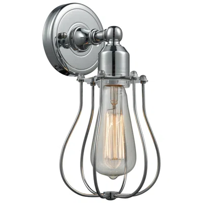 Innovations Lighting Austere Muselet 11" High Polished Chrome Wall Sconce With 6" Chro