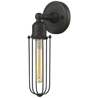 Innovations Lighting Austere Muselet 5" Led Sconce - Bronze Finish - Bronze Shade