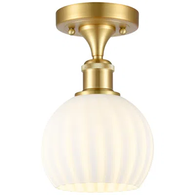 Innovations Lighting Ballston 6" Gold And Venetian Glass Ceiling Light