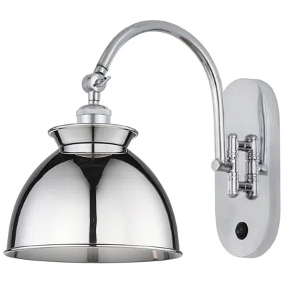 Innovations Lighting Ballston Adirondack 12.25"h Polished Chrome Horizontal Swivel Sconce