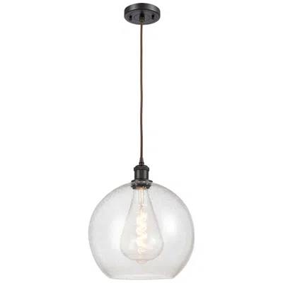 Innovations Lighting Ballston Athens 12" Led Mini Pendant - Oil Rubbed Bronze - Seedy Shade