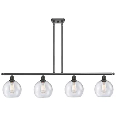 Innovations Lighting Ballston Athens 8" 4 Light 48" Island Light - Oil Rubbed Bronze