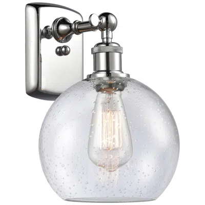 Innovations Lighting Ballston Athens 8" Led Sconce - Chrome Finish - Seedy Shade