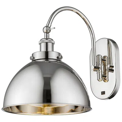 Innovations Lighting Ballston Ballston Urban 10" Incandescent Sconce - Nickel - Nickel Shad