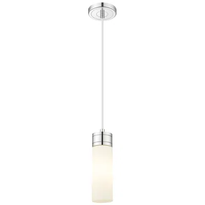 Innovations Lighting Ballston Boreas 3" Cord Hung Mini Pendant Black W/ 11"h Striped Clear Shade