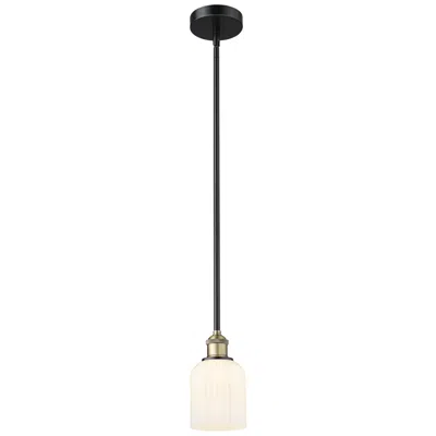 Innovations Lighting Ballston Boreas 3" Cord Hung Mini Pendant Satin Nickel W/ 11"h  Smoke Shade