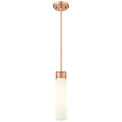 Innovations Lighting Ballston Boreas 3" Stem Hung Mini Pendant Brass W/ 11"h Deco Swirl Shade