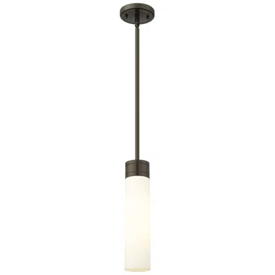 Innovations Lighting Ballston Boreas 3" Stem Hung Mini Pendant Gold W/ 11"h Striped Clear Shade