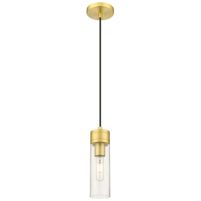 Innovations Lighting Ballston Bridal Veil 5" Cord Hung Mini Pendant Black Antique Brass Mercury