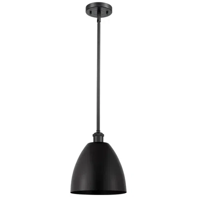 Innovations Lighting Ballston Bristol 9" Wide Matte Black Mini Pendant