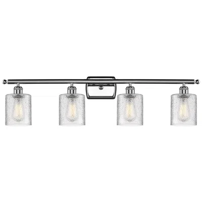 Innovations Lighting Ballston Cobbleskill 36" 4-light Polished Chrome Bath Light W/ Clear S