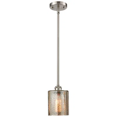 Innovations Lighting Ballston Cobbleskill 5" Led Mini Pendant - Brushed Satin Nickel - Merc