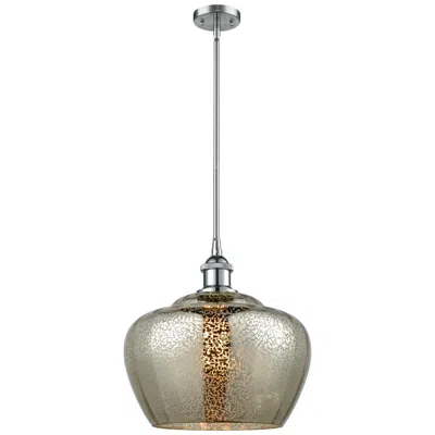 Innovations Lighting Ballston Fenton 11" Polished Chrome Mini Pendant W/ Mercury Shade