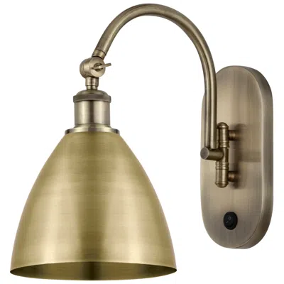 Innovations Lighting Ballston Metal Bristol 13.25"h Antique Brass Horizontal Swivel Sconce