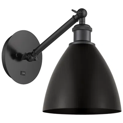 Innovations Lighting Ballston Metal Bristol 13.25"h Matte Black Arm Up And Down Led Sconce
