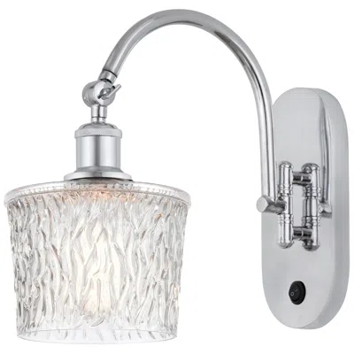Innovations Lighting Ballston Niagra 7" Incandescent Sconce - Chrome Finish - Clear Shade