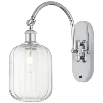 Innovations Lighting Ballston Preston 16"h Chrome Swiveling Sconce W/ Clear Jar Shade