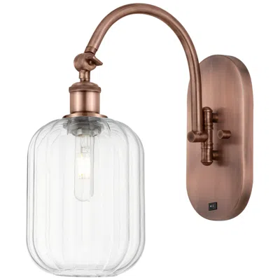 Innovations Lighting Ballston Preston 16"h Copper Swiveling Sconce With Clear Jar Shade
