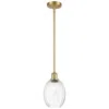 Innovations Lighting Ballston Preston 6"w Gold Stem Hung Mini Pendant W/ Clear Bulb Shade In Gold