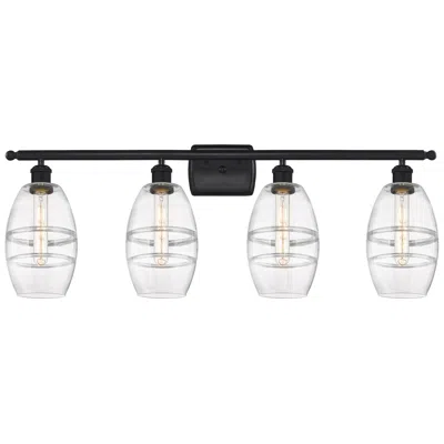 Innovations Lighting Ballston Rochester 11.38"h Black Brass Adjustable Sconce W/ Clear Shad