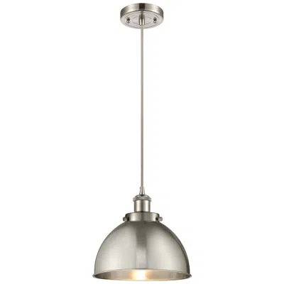 Innovations Lighting Ballston Urban 10.5" Brushed Nickel Led Corded Mini Pendant W/ Nickel