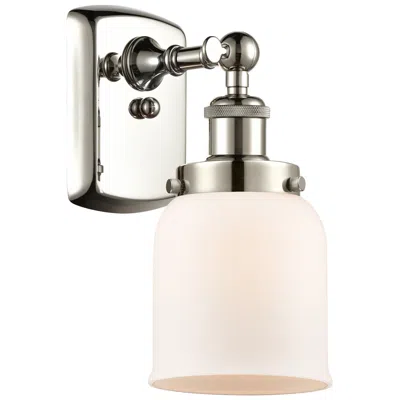 Innovations Lighting Ballston Urban Bell 12" Nickel Wall Sconce