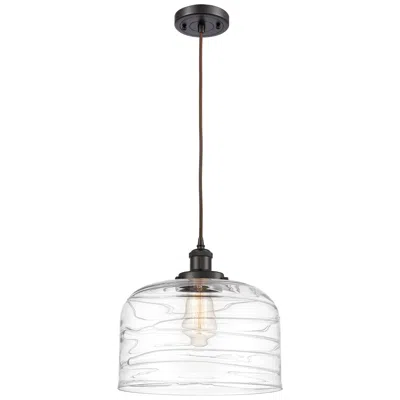 Innovations Lighting Ballston Urban Bell 12" Oil Rubbed Bronze Corded Mini Pendant W/ Deco