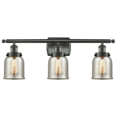 Innovations Lighting Ballston Urban Bell 26" 3-light Bronze Bath Light W/ Mercury Shade
