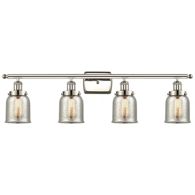 Innovations Lighting Ballston Urban Bell 5" 4 Light 36" Led Bath Light - Nickel - Merc
