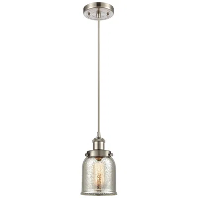 Innovations Lighting Ballston Urban Bell 5" Brushed Nickel Corded Mini Pendant W/ Mercury S