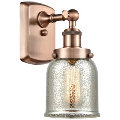 Innovations Lighting Ballston Urban Bell 5" Led Sconce - Copper Finish - Mercury Shade