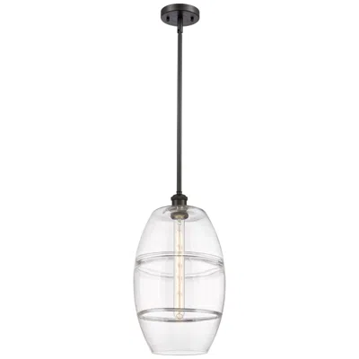 Innovations Lighting Ballston Vaz 10" Wide Oil Rubbed Bronze Stemmed Mini Pendant W/ Clear