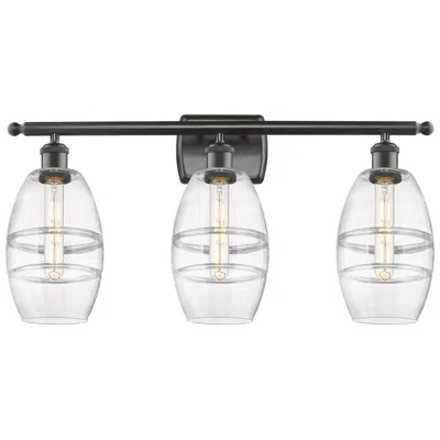 Innovations Lighting Ballston Vaz 25.88"w 3 Light Oil Rubbed Bronze Bath Light W/ 6" C