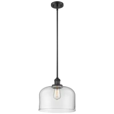 Innovations Lighting Bell 12" Mini Pendant Matte Black