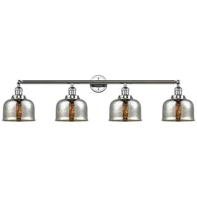 Innovations Lighting Bell 4 Light 45" Bath Light - Polished Chrome - Silver Plated Mercury
