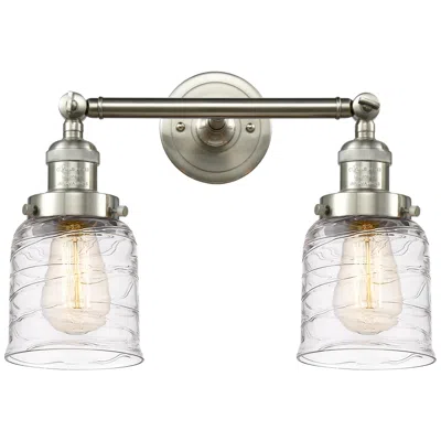 Innovations Lighting Bell 5" 2 Light 16" Tiltable Led Bath Light - Satin Nickel - Deco