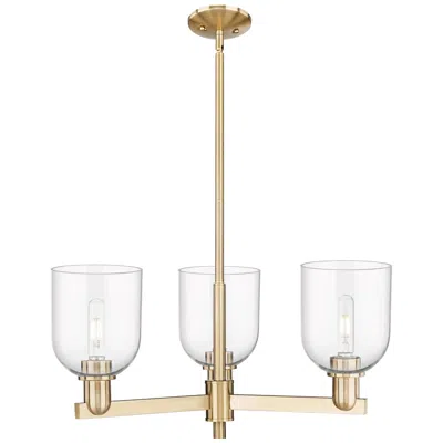 Innovations Lighting Bella - 3 Light - 27 Inch - Champagne Bronze - Island Light In Brown