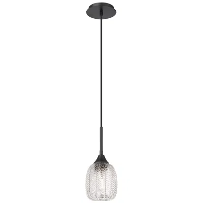 Innovations Lighting Berkshire 5.5" Cord Hung Pendant Matte Black Finish