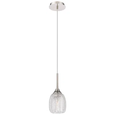 Innovations Lighting Berkshire 5.5" Cord Hung Pendant Polished Nickel Finish