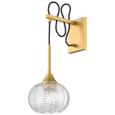Innovations Lighting Berkshire 7" Sconce Brushed Brass Finish