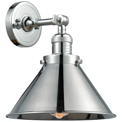 Innovations Lighting Briarcliff 10" Polished Chrome Sconce