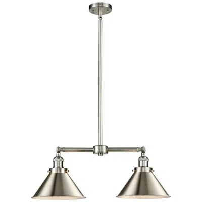Innovations Lighting Briarcliff - 2 Light 21" Led Island Light - Satin Nickel  - Satin Nick