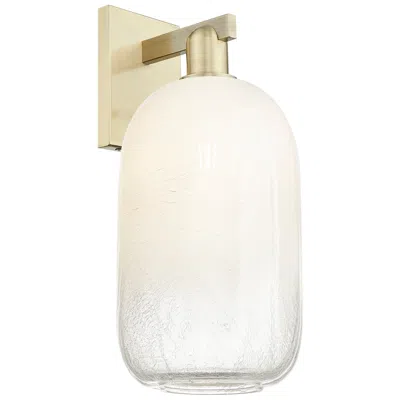 Innovations Lighting Brookhaven Cloche 16.75" High Antique Brass Wall Sconce With Opal Shad