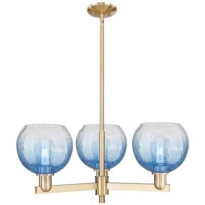 Innovations Lighting Brookhaven Globe - 3 Light - 18 Inch - Champagne Bronze - Island Light