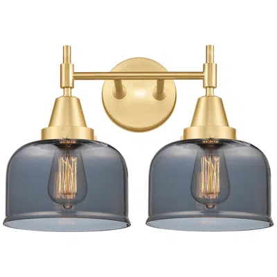 Innovations Lighting Caden 11" Gold Smoke Glass 2-light Wall Sconce