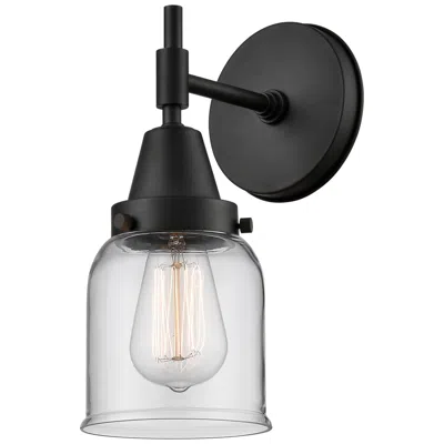 Innovations Lighting Caden 11" High Matte Black Sconce W/ Clear Shade